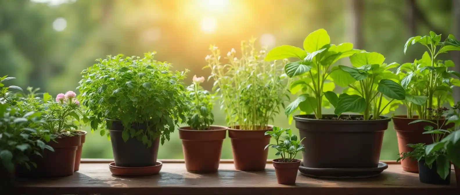 Summer Care for Balcony Herbs